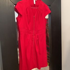 Beautiful red dress with zip up the front